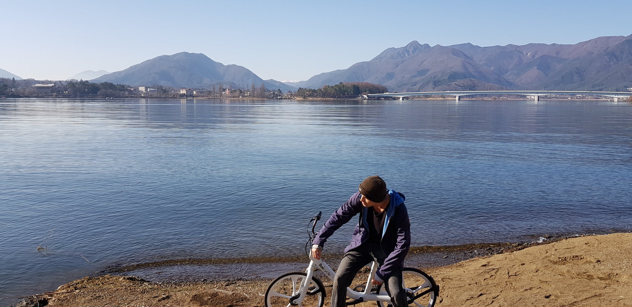 Lake Kawaguchiko bike ride – a great way to see Mt. Fuji