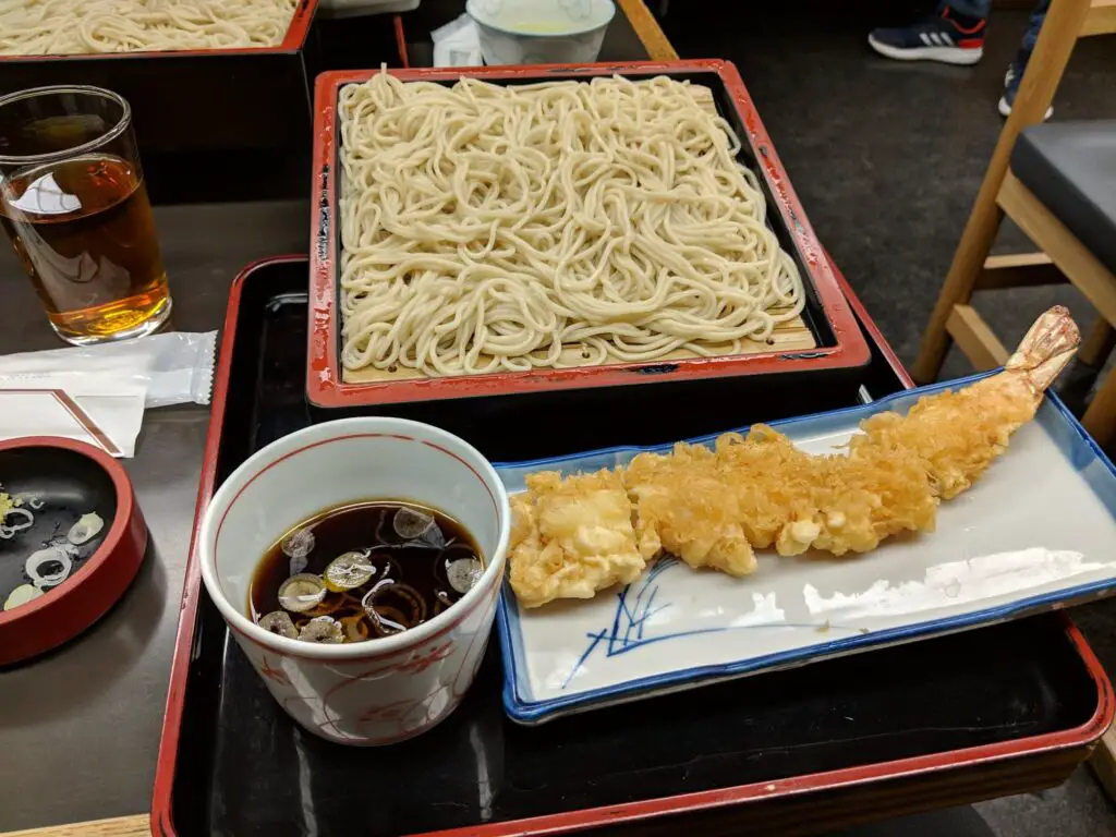 Asakusa soba noodles