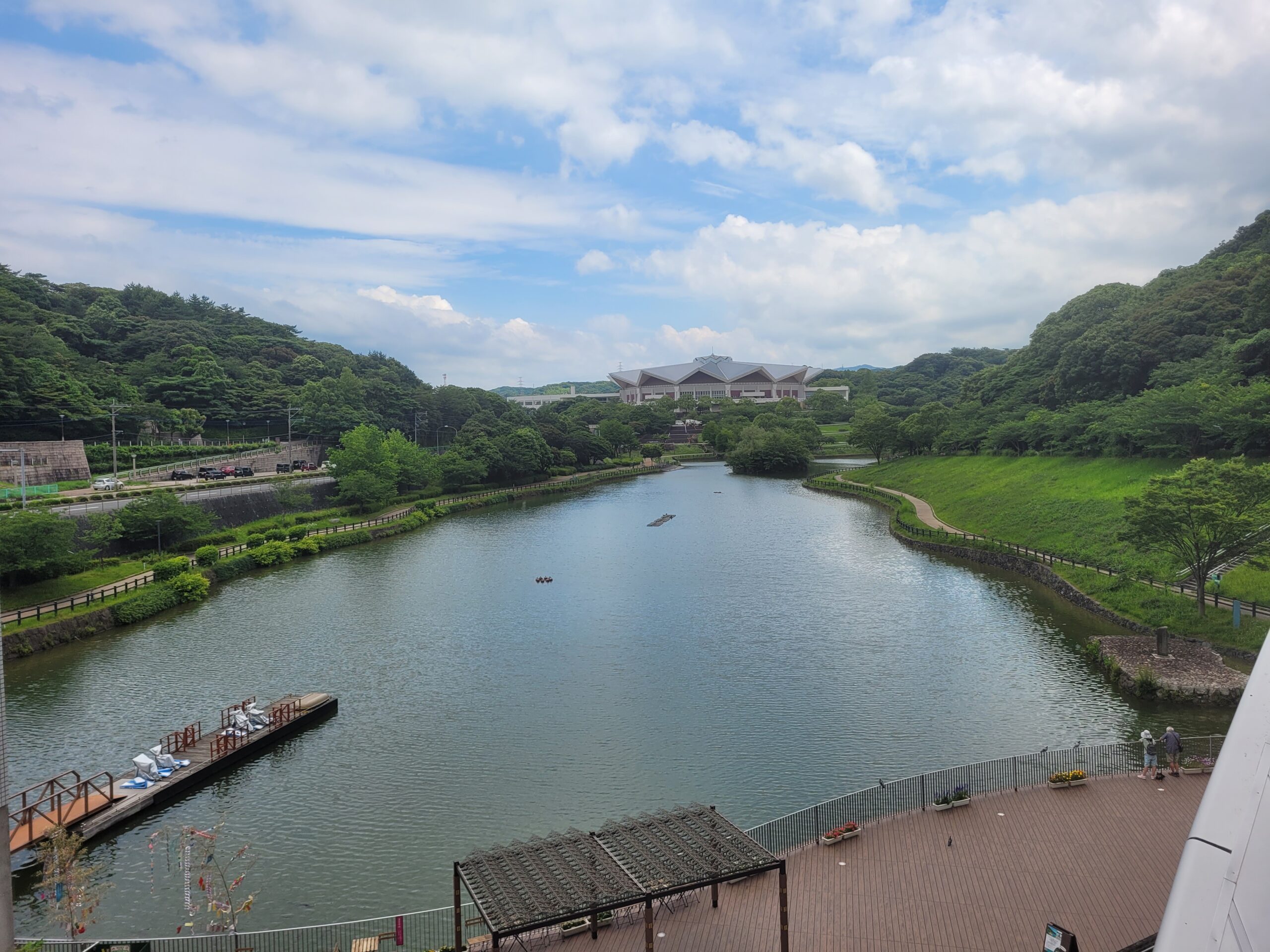 Strolling along Fukuoka Kenei, Kitakyushu’s serene Central Park