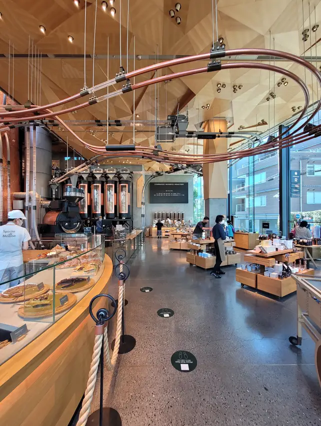 Tokyo’s Starbucks Reserve Roastery is among just six in the world!
