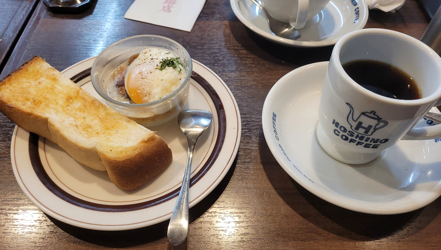 Hoshino Coffee not only makes great coffee, but great food too!
