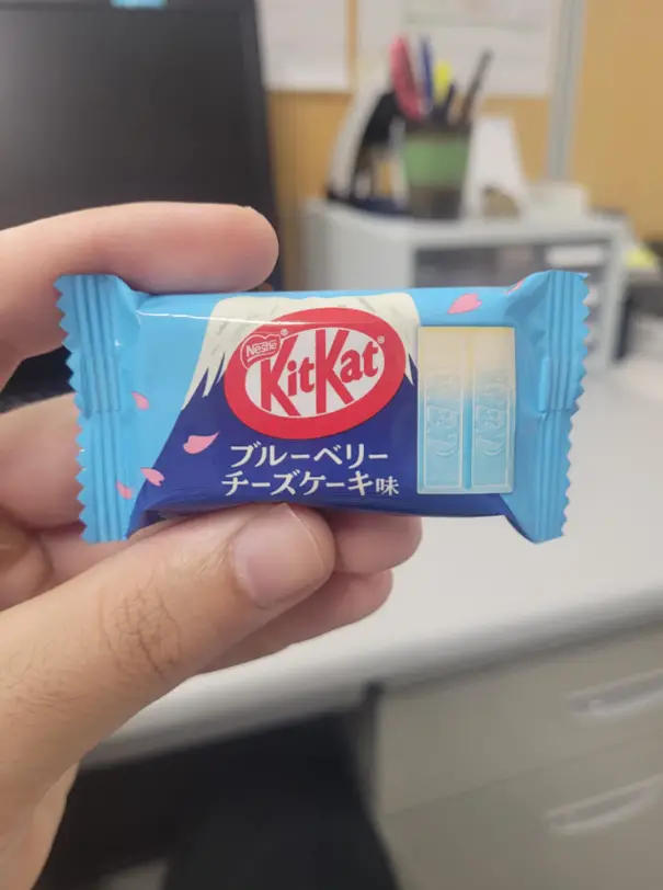 Japan’s Blueberry Cheesecake KitKat is a must-try delicacy!