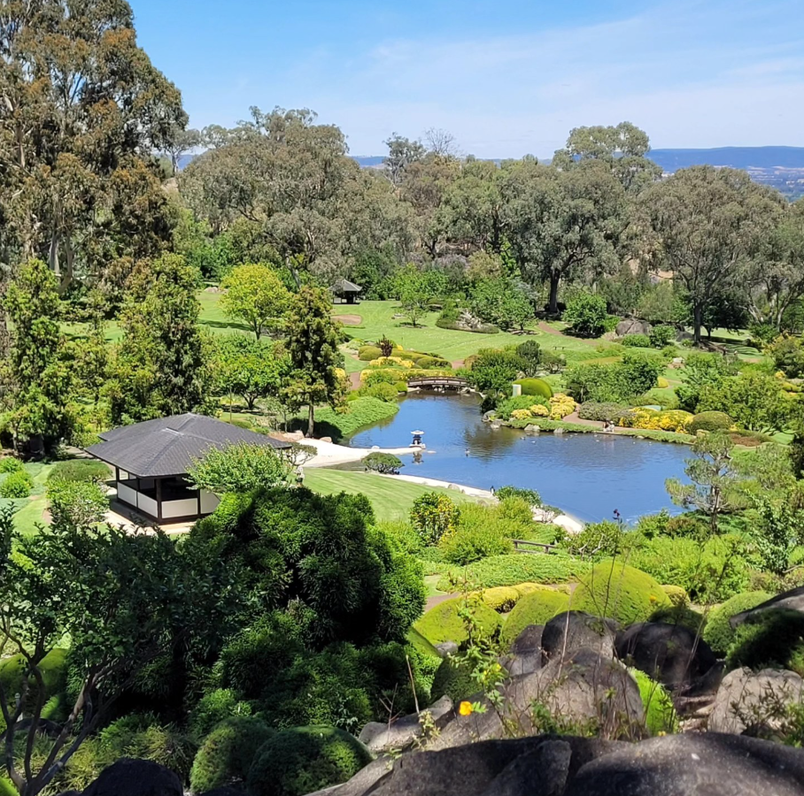 Visiting the Cowra Japanese Garden in rural Australia